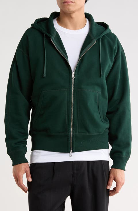 Midweight Terry Relaxed Zip Hoodie