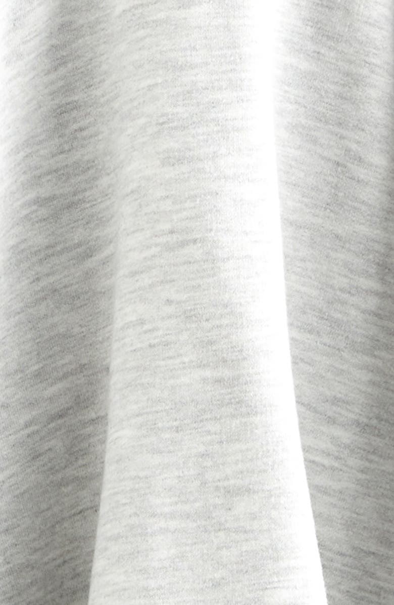 Zella Girl Kids' Step Up Fleece Skort, Alternate, color, Grey Light Heather