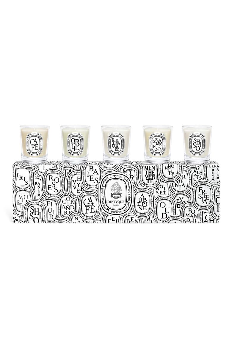 Miniature Candles 5-Piece Set, Main, color, NO COLOR