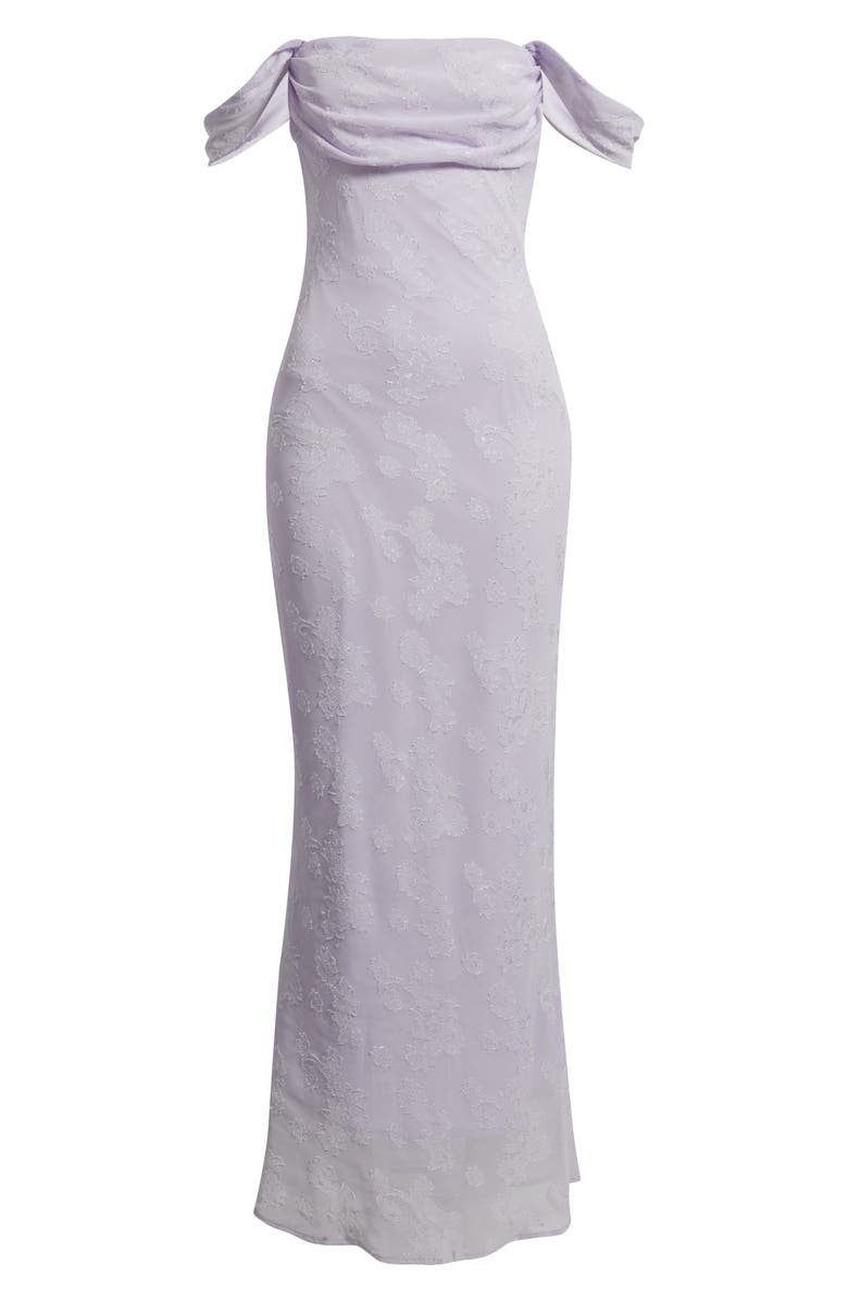 Princess Polly Azura Off The Shoulder Cocktail Maxi Dress, Alternate, color, 