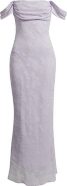 Princess Polly Azura Off The Shoulder Cocktail Maxi Dress