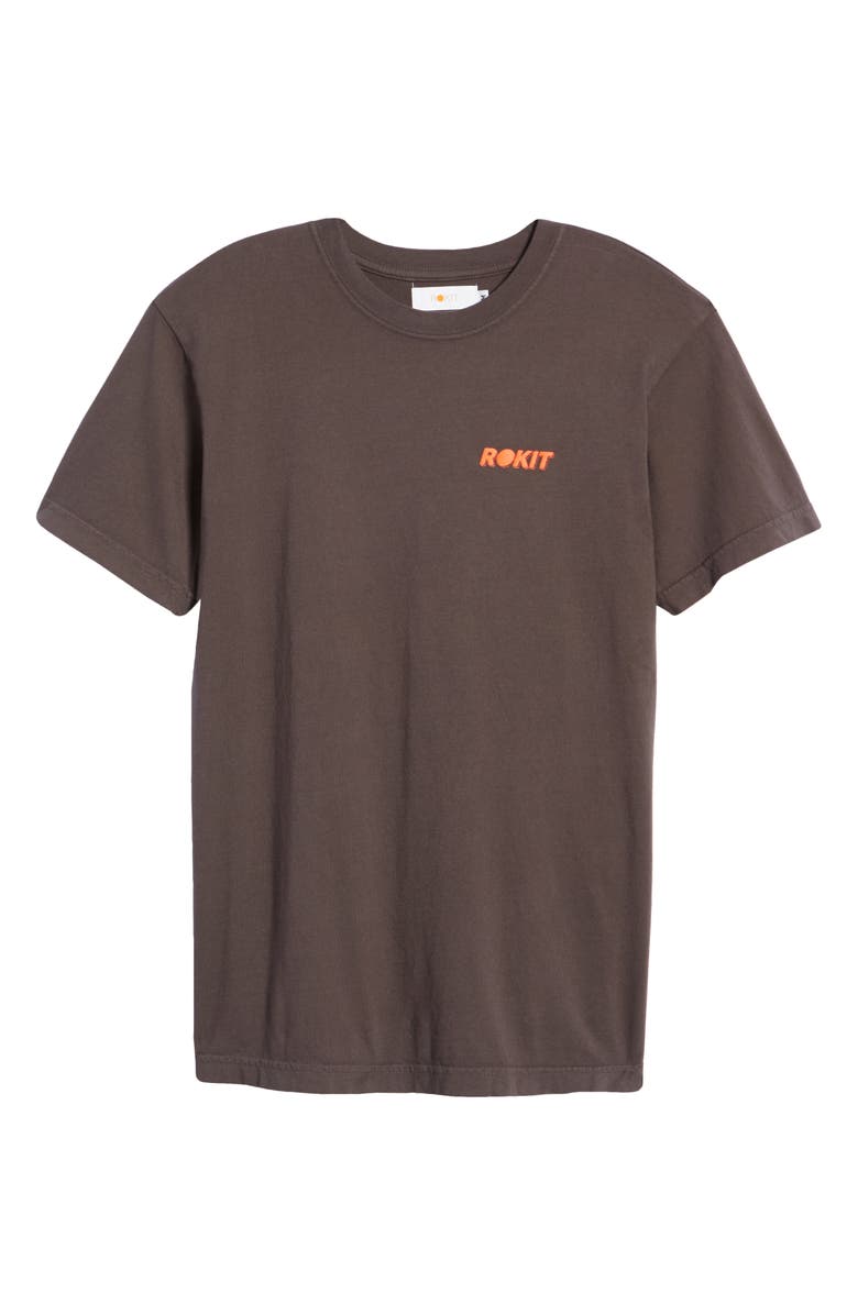 Rokit Men's The World Is Yours Graphic Tee, Alternate, color, 