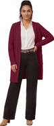 Jessica London Cable Button Front Cardigan