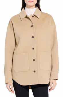 Wool & Cashmere Shirt Jacket