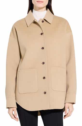 Wool & Cashmere Shirt Jacket