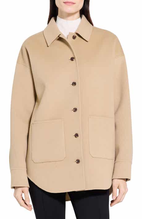 Wool & Cashmere Shirt Jacket