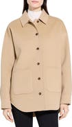 Theory Wool & Cashmere Shirt Jacket