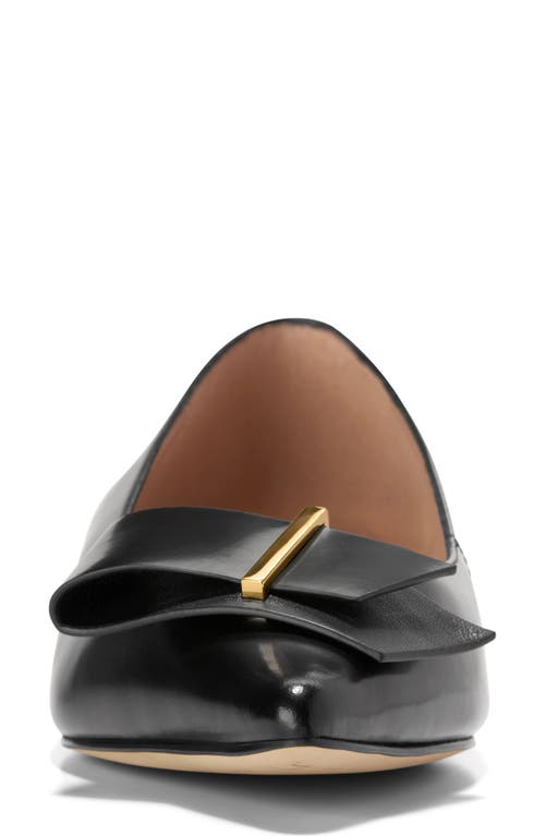 Cole Haan Felicia Bow Ballet Flat In Black