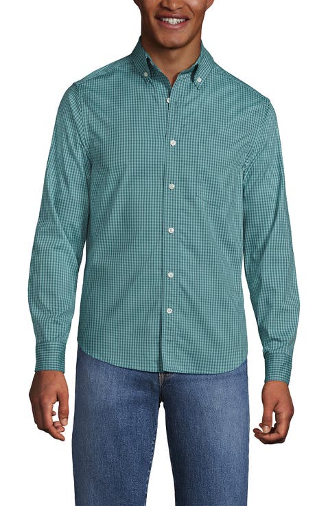 Traditional Fit Long Sleeve Travel Kit Shirt