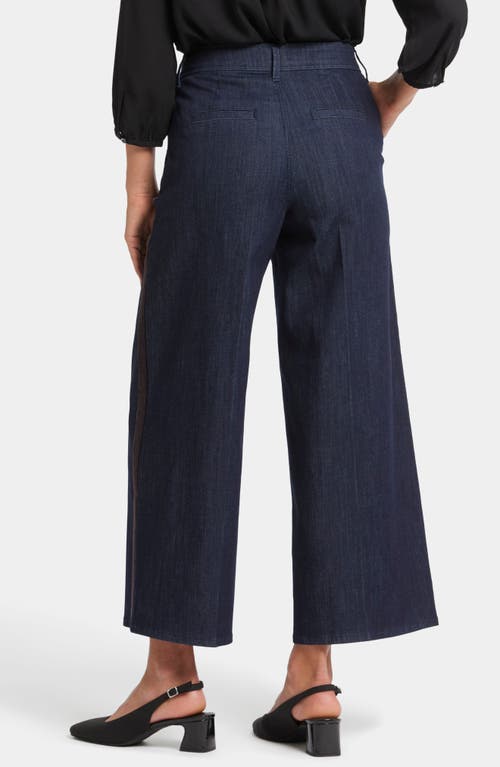 Nydj Mona High Waist Ankle Wide Leg Trouser Jeans In Lightweight Rinse