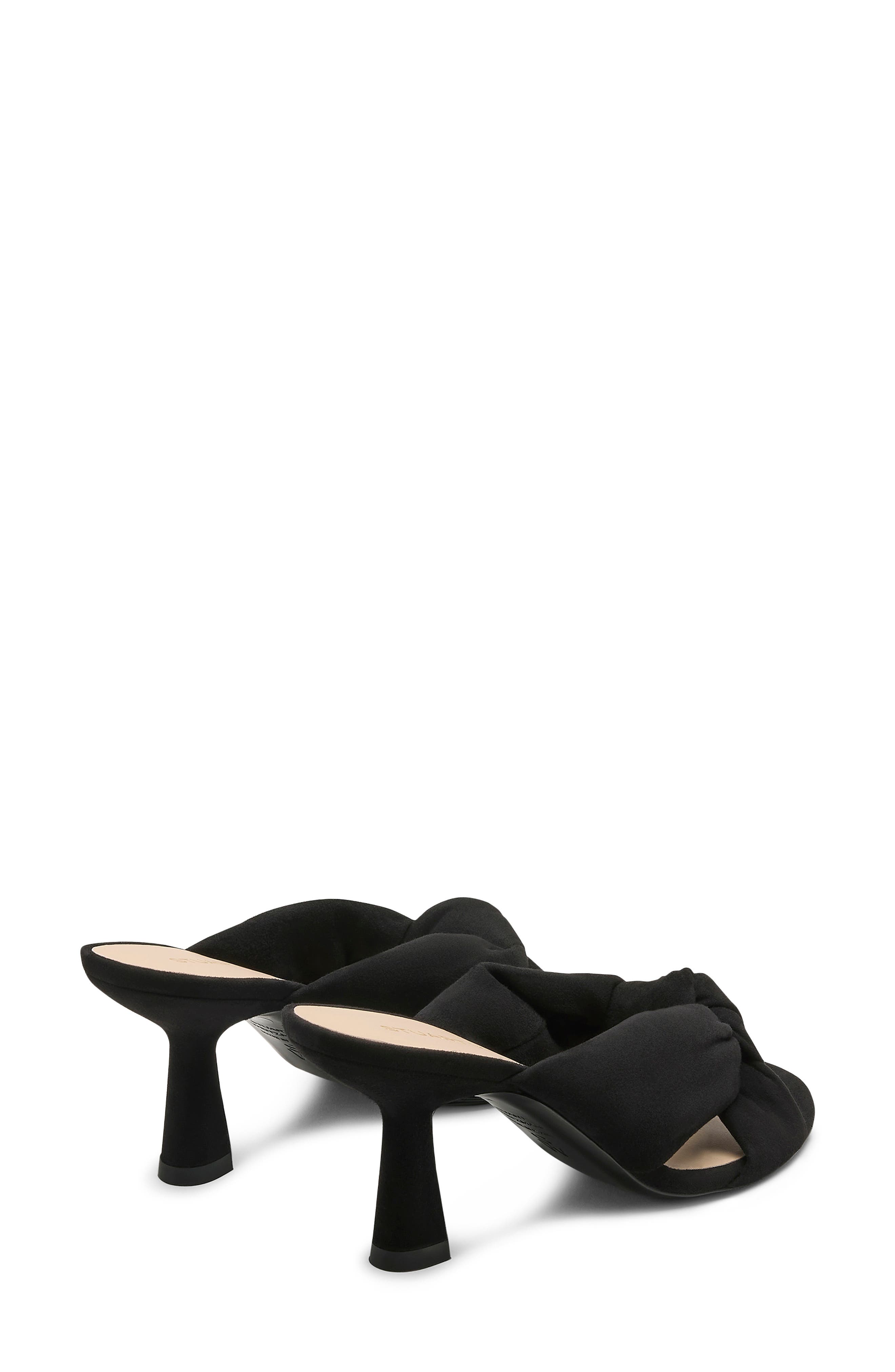 Stuart Weitzman Soplaya Slide 75, Alternate, color, Black