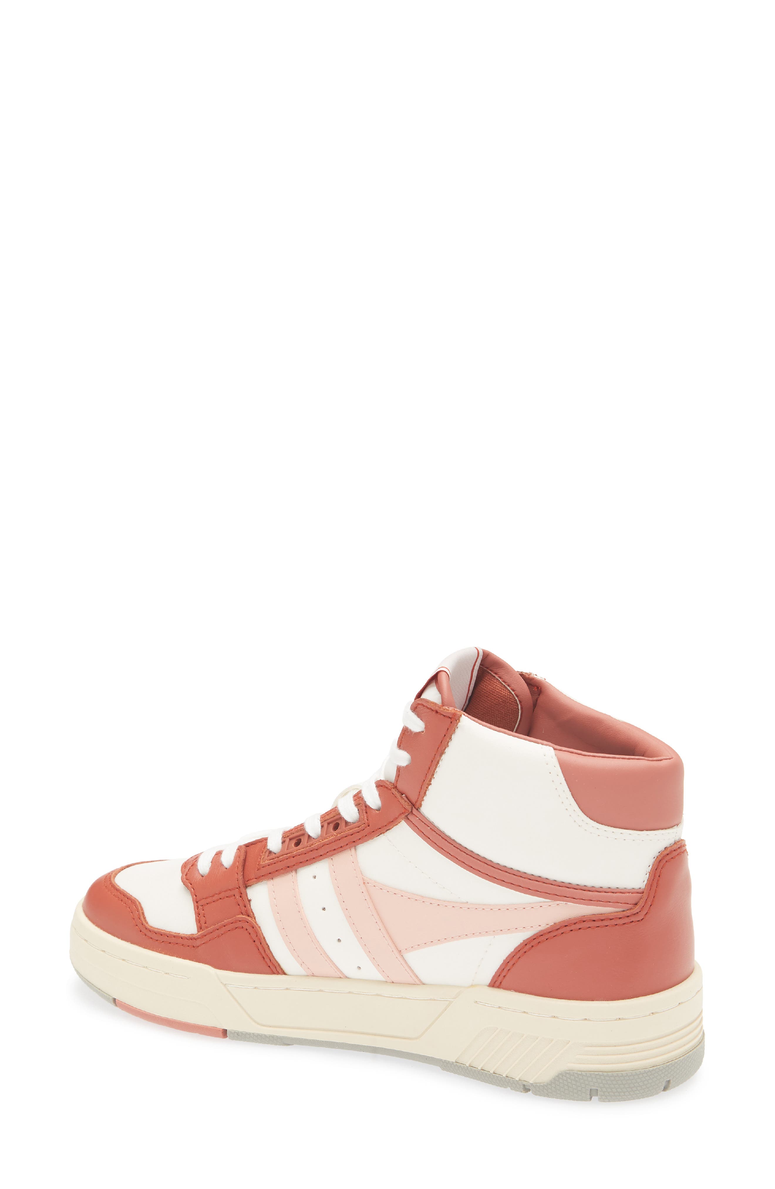Challenge High Top Sneaker, Alternate, color, WHITE/ ORANGE SPICE