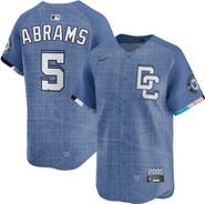 Nike Men's CJ Abrams Blue Washington Nationals 2025 City Connect Limited Jersey