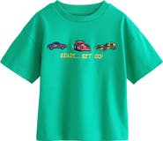 NEXT Kids' Embroidered Cars T-Shirt