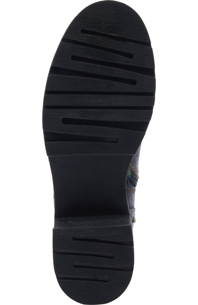 L'Artiste by Spring Step Branchout Platform Bootie, Alternate, color, Black Multi