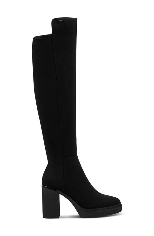 Dkny Tullia Knee High Boot In Black