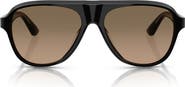 Oliver Peoples 57mm Paul Newman Polarized Shield Sunglasses