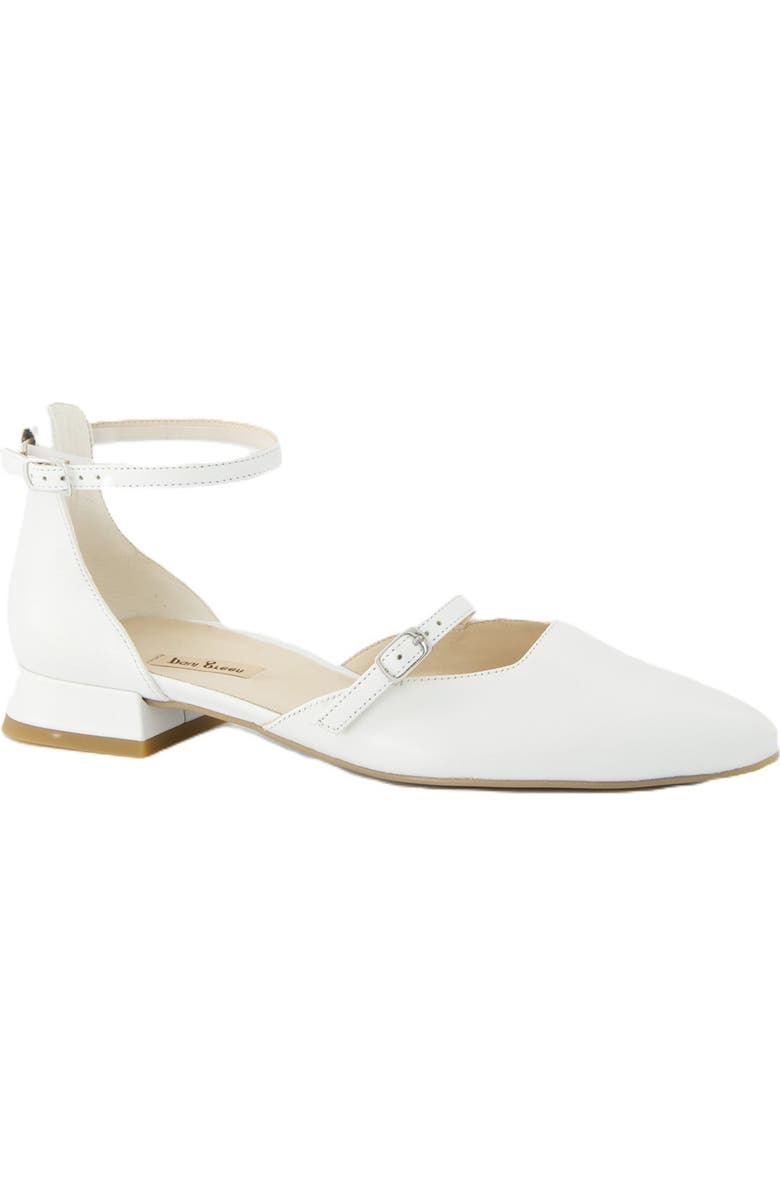 Paul Green Vivien Ankle Strap Pump, Main, color, Pearl Ivory Soft Nappa