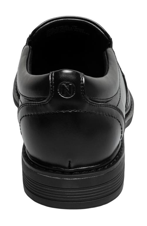Nunn Bush Jarvis Moc Toe Slip-on Loafer In Black