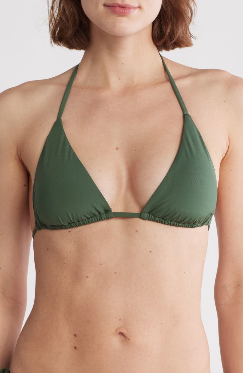 Becca Triangle Bikini Top, Main, color,