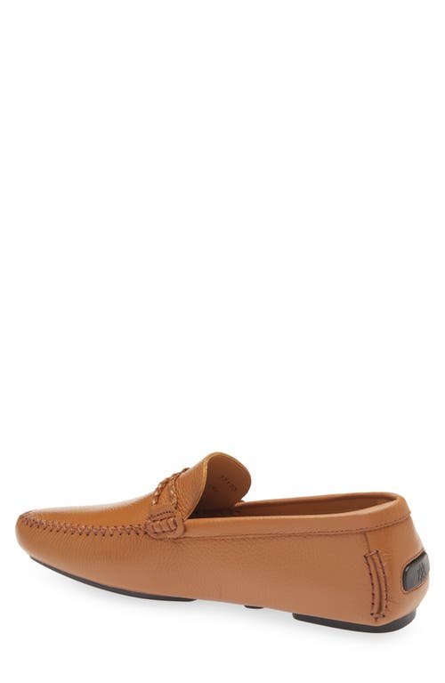 Mezlan Bit Loafer Driving Shoe In Tan