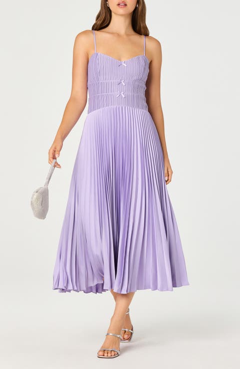 Shionagh Pleated A-Line Dress
