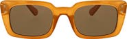 BCBGeneration Retro 52mm Rectangle Sunglasses