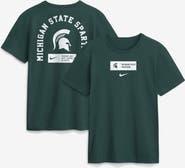 Nike Men's Nike Green Michigan State Spartans Primetime Crew T-Shirt