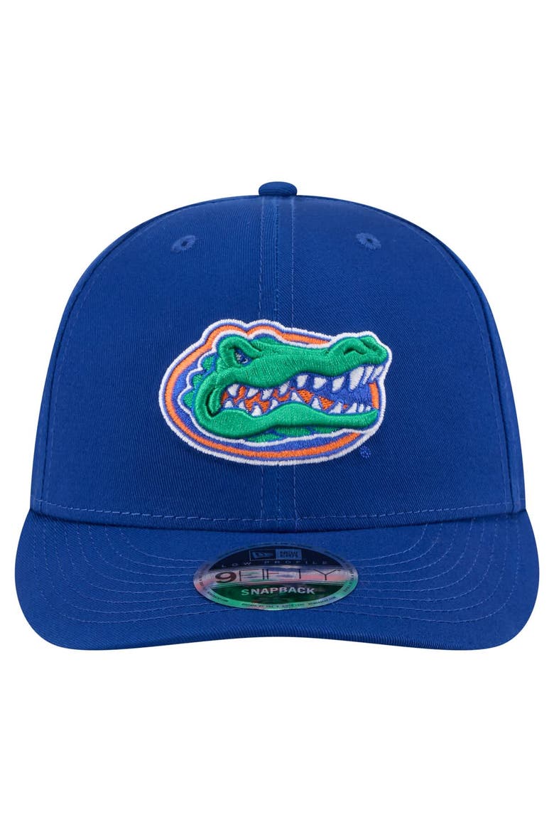 Men's New Era Royal Florida Gators Low Profile 9FIFTY Snapback Hat, Alternate, color, Royal