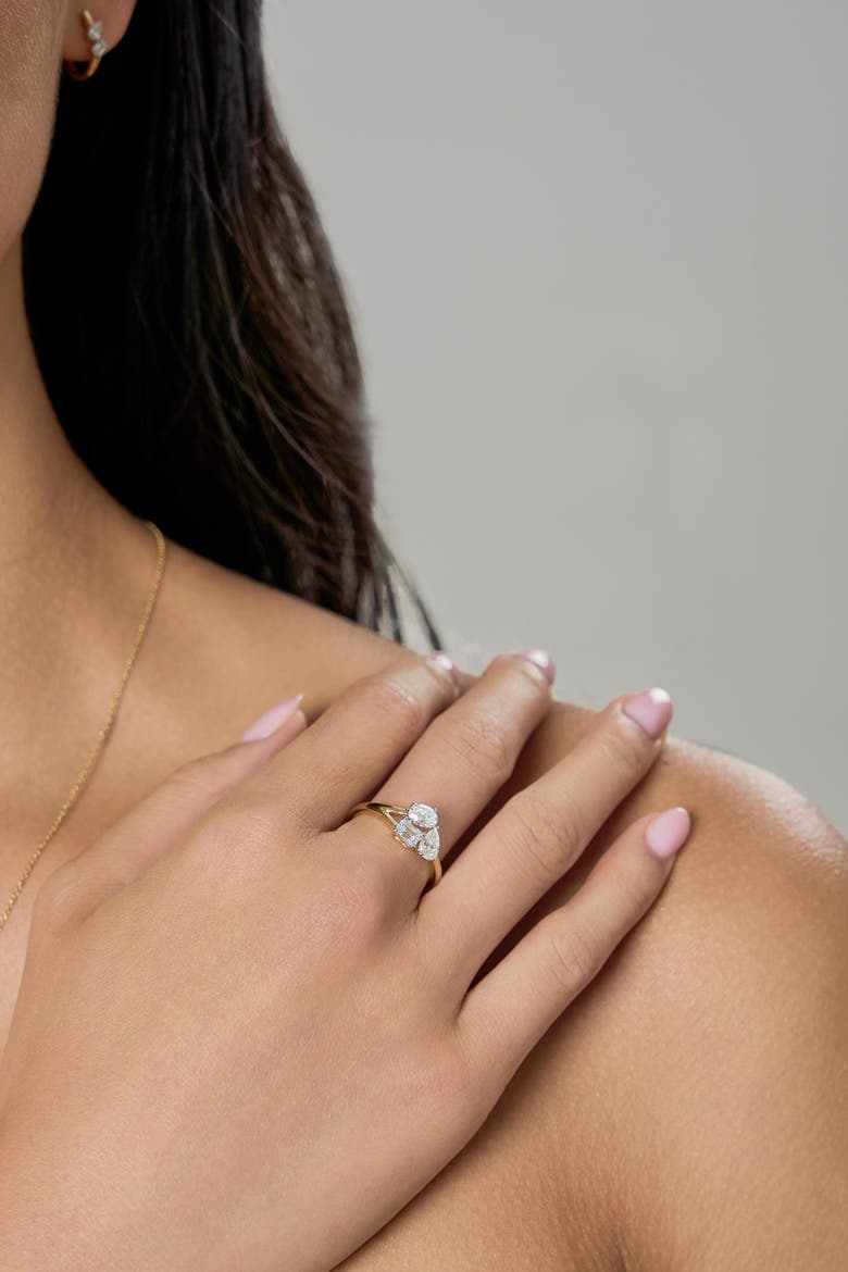 Mysaria 14K Gold Lab Grown Diamond Ring - 0.78 Ct, Alternate, color, 14K Yellow Gold