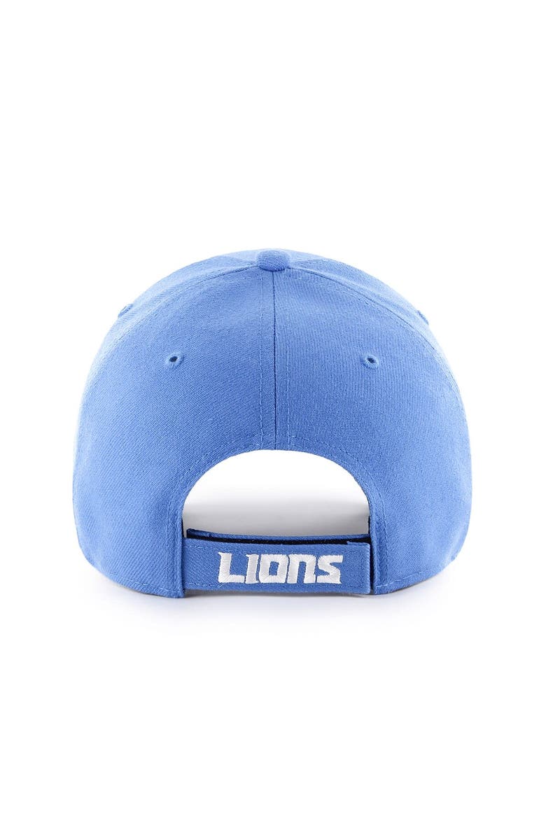 '47 Men's '47 Blue Detroit Lions MVP Adjustable Hat, Alternate, color, Blue