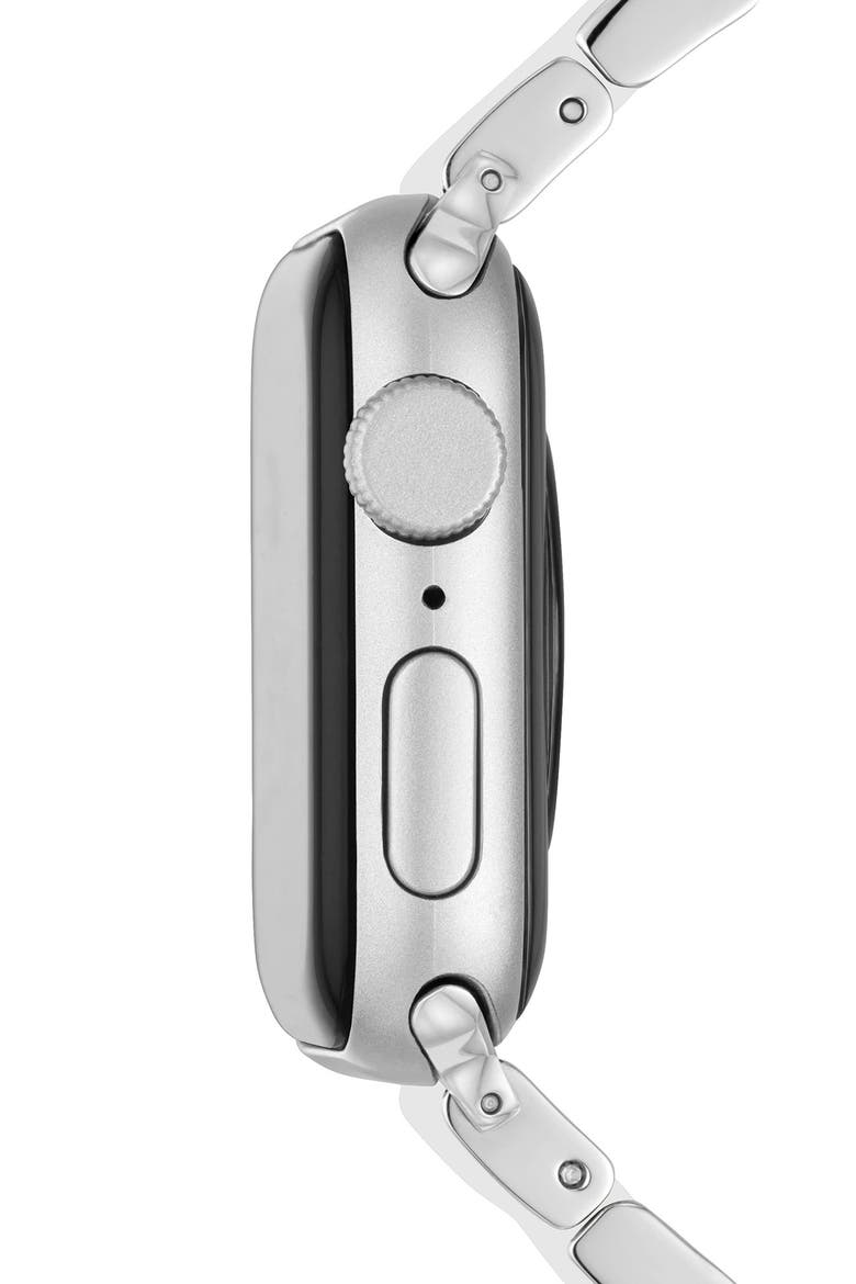 Silicone 20mm Apple Watch® Watchband, Alternate, color, WHITE