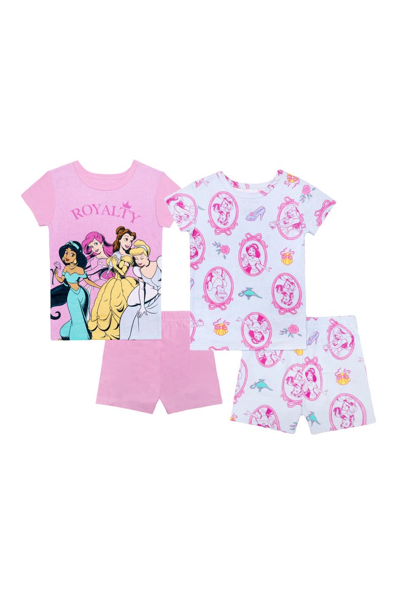 Kids' 2-Pack Fitted Pajamas, Main, color, PINK
