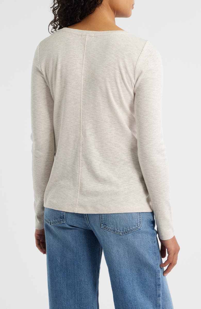 NZT by NIC+ZOE Boat Neck Top, Alternate, color, Sugar Cookie