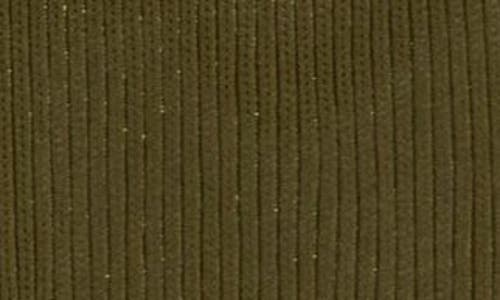 Ulla Johnson Vera Metallic Pleated Midi Skirt In Green