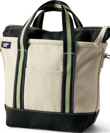 Lands' End Zip Top Canvas Tote Bag | Nordstrom