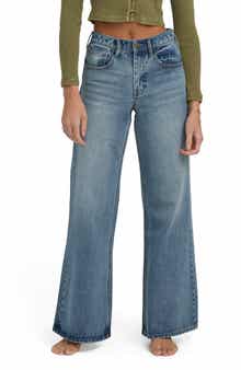 Billabong Free Fall High Waist Flare Leg Jeans
