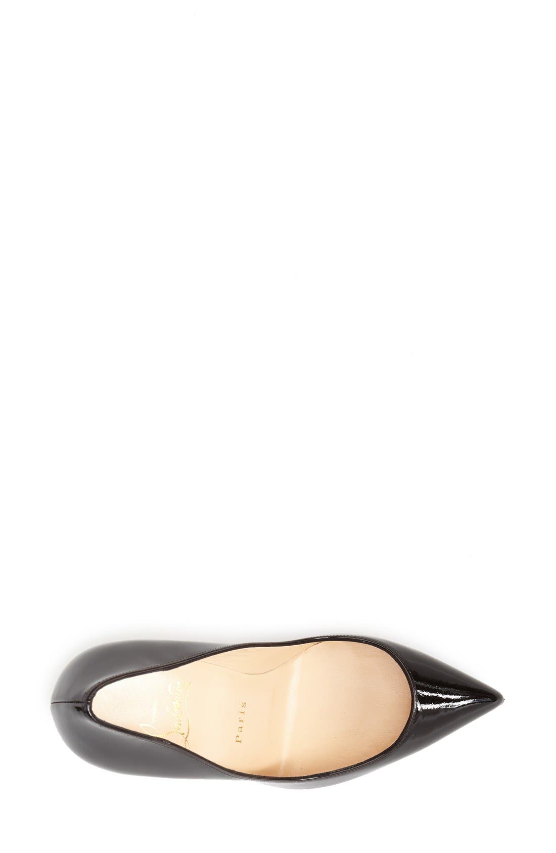 Christian Louboutin Pigalle Follies Pointed Toe Pump, Alternate, color, 