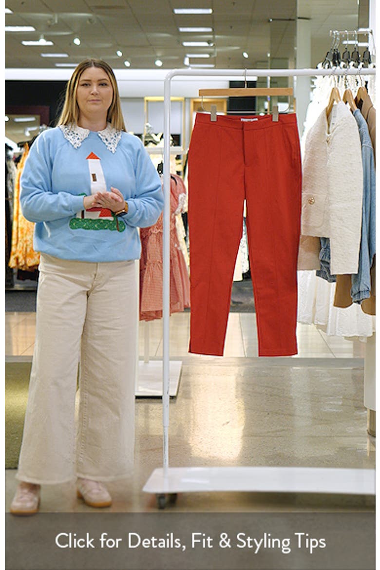 Straight Leg Ankle Pants video