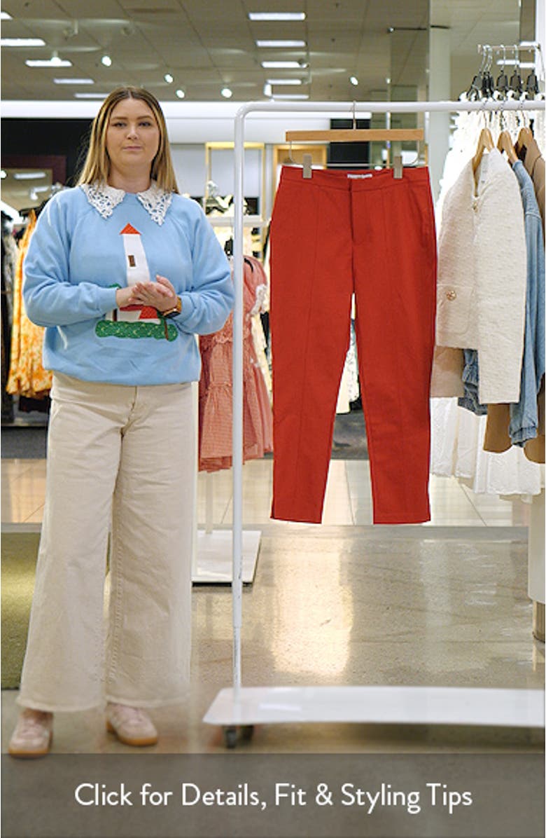 Straight Leg Ankle Pants, sales video thumbnail