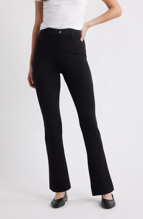 High Rise Bootcut Pants