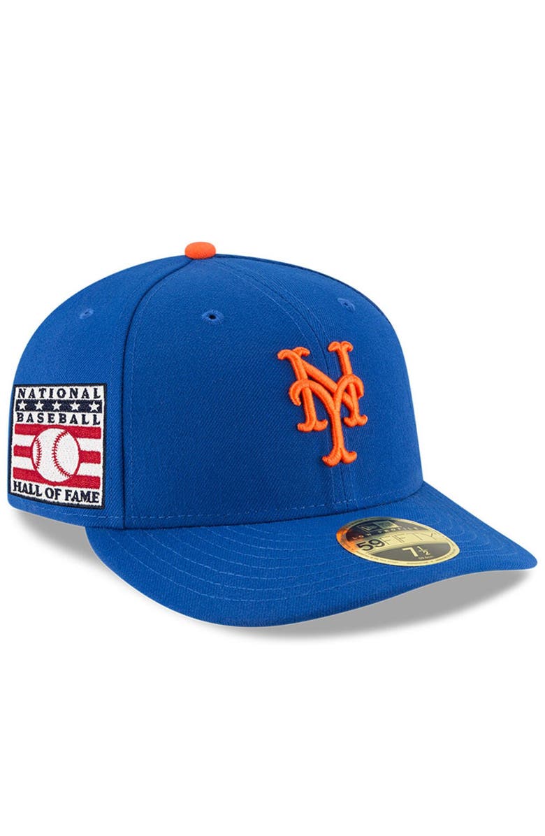 New Era Men's New Era Royal New York Mets National Baseball Hall of Fame Low Profile 59FIFTY Fitted Hat, Main, color, 