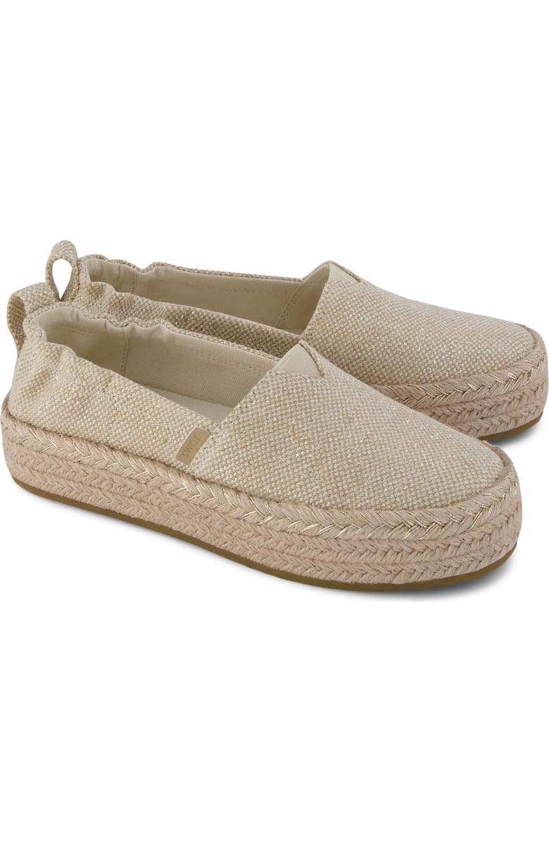 TOMS Kids' Valencia Platform Espadrille, Alternate, color,