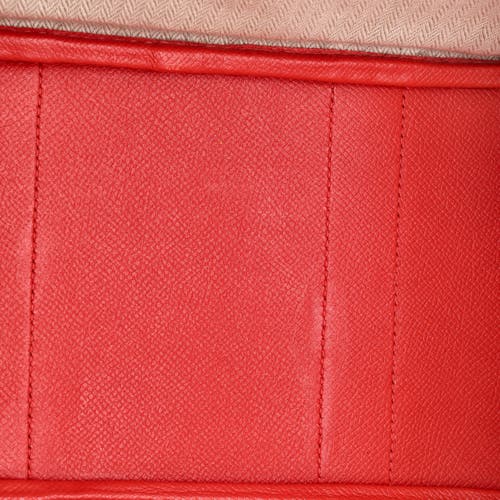 Pre-owned Hermes Hermes Garden Party Tote Leather 30 In Red