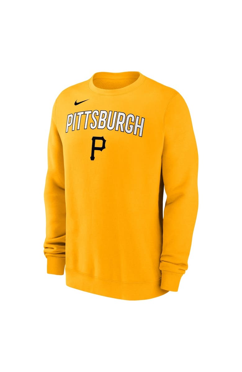 Nike Men's Nike Gold Pittsburgh Pirates Pullover Sweatshirt, Alternate, color, Gold