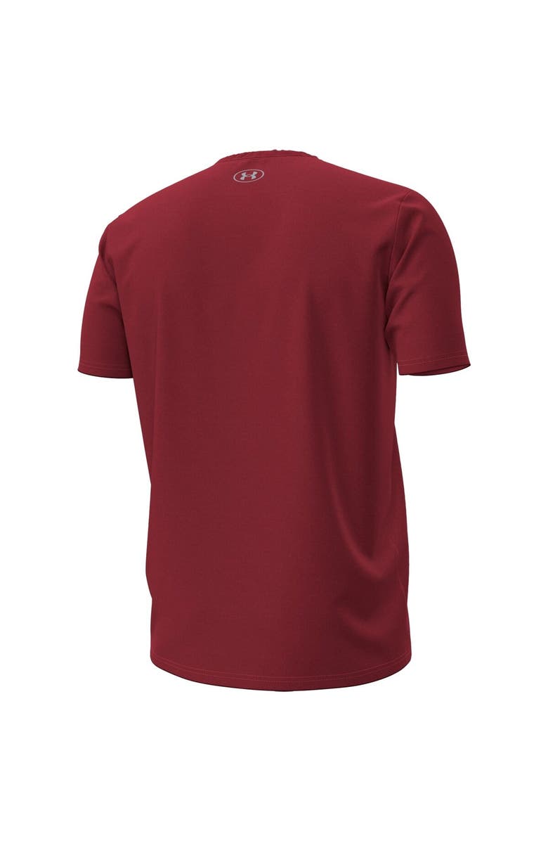 Under Armour Men's Under Armour Garnet South Carolina Gamecocks Overlay Performance T-Shirt, Alternate, color, Garnet