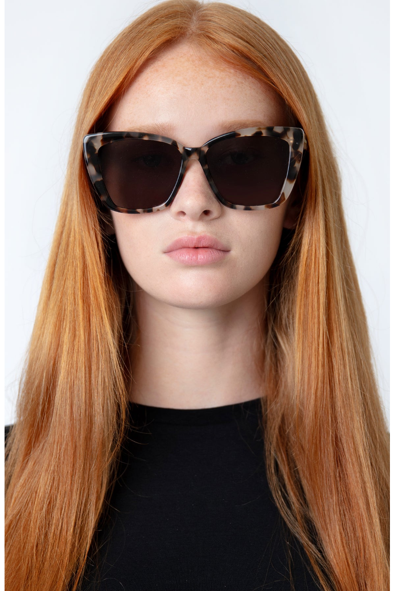Barcelona Sunglasses, Alternate, color, White Tortoise