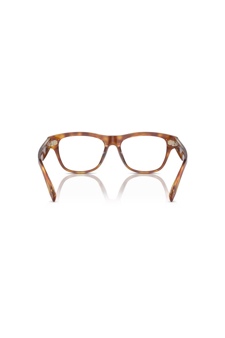 54mm Rectangle optical glasses, Alternate, color, Tortoise