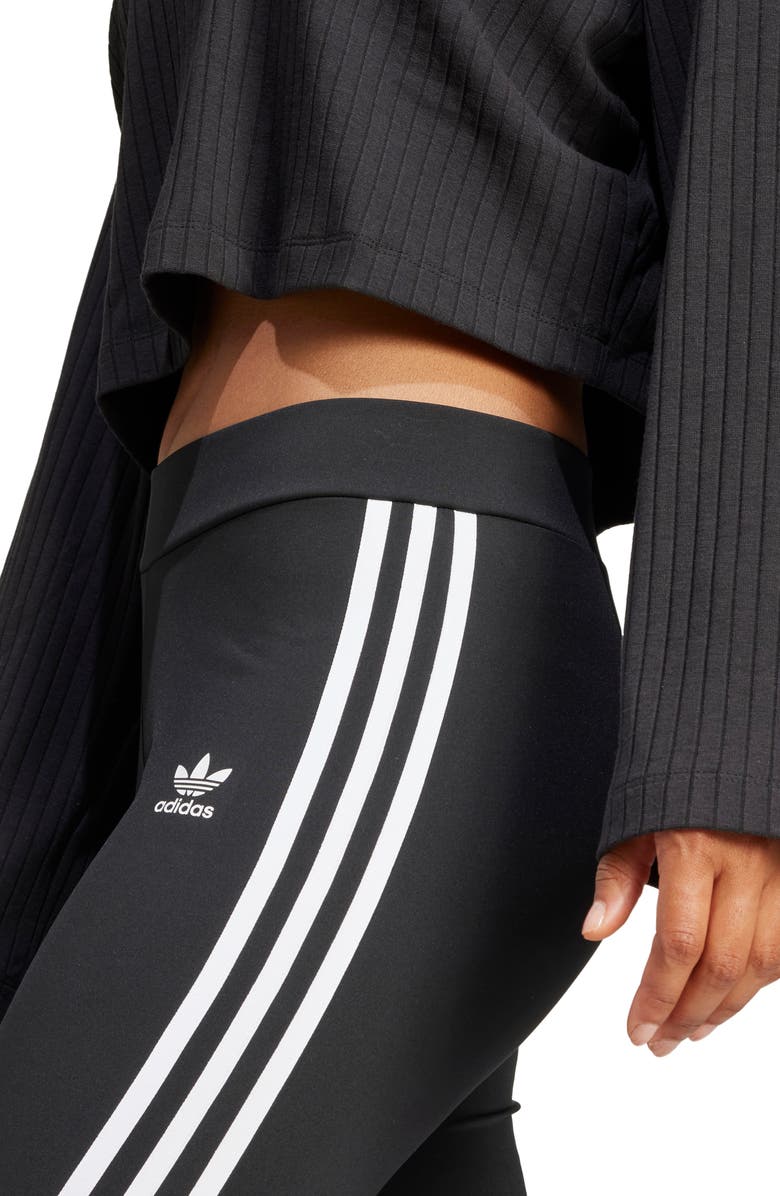 adidas Originals Essentials Trefoil Logo Rib Crop Top, Alternate, color, 