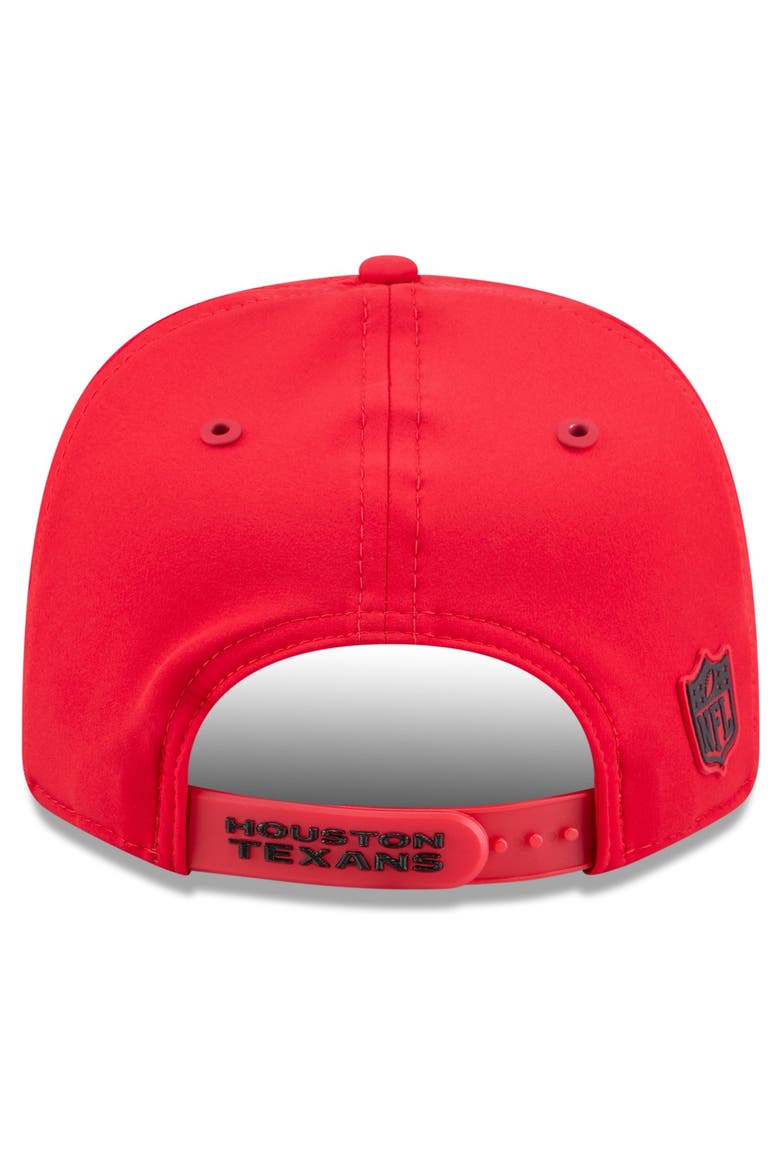 Men's New Era Red Houston Texans 2026 Sideline 9SEVENTY Adjustable Hat, Alternate, color, Red